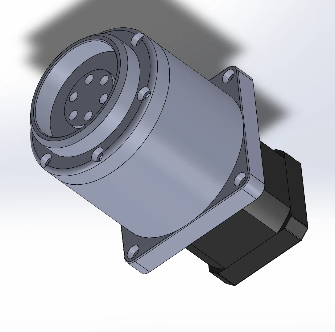 Cycloidal gearbox actuator concept used on the early prototype arm