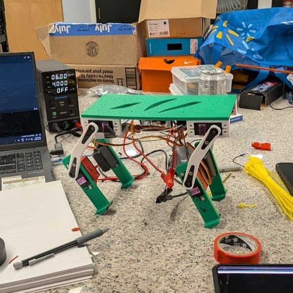 StormHacks 2025: Quadruped Robot preview